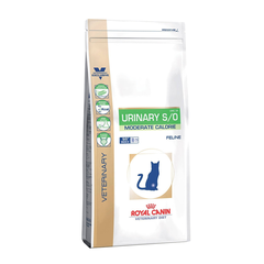 Корм для кошек ROYAL CANIN Vet Diet Urinary S/O Moderate Calorie при МКБ и лишнем весе сух.