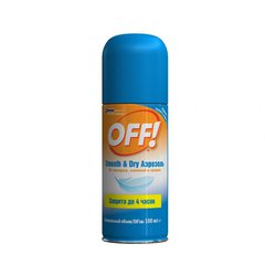 Off smooth&dry аэрозоль от комаров