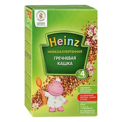 Heinz каша гречневая низкоаллергенная