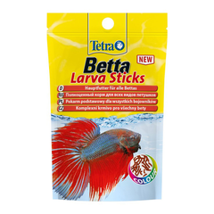 Корм для рыб TETRA Betta LarvaSticks в форме мотыля для петушков и других лабиринтовых рыб