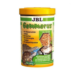 Корм-лакомство для черепах JBL Gammarus для водн.черепах,очищенный гаммарус спец.упак 750мл( )