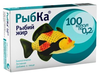 РыбКа рыбий жир для детей