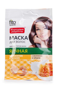 Маска для волос яичная