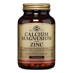 Solgar calcium magnesium plus zinc