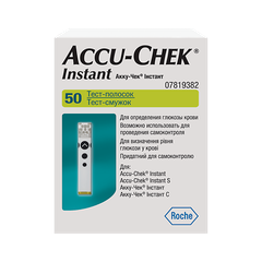 Accu-chek instant тест-полоски