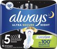 Always ultra secure night прокладки