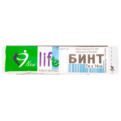 Life бинт марлевый