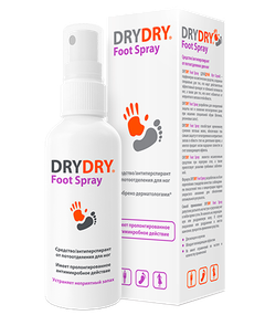 DRY DRY Foot Spray