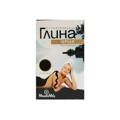 Глина черная косметическая пачка